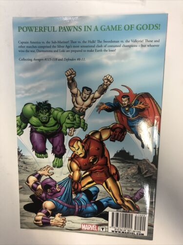 Avengers Defenders War (2011) Marvel SC TPB Steve Englehart