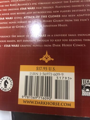 Star Wars Episode II (2002) Dark Horse SC TPB Henry Gilroy