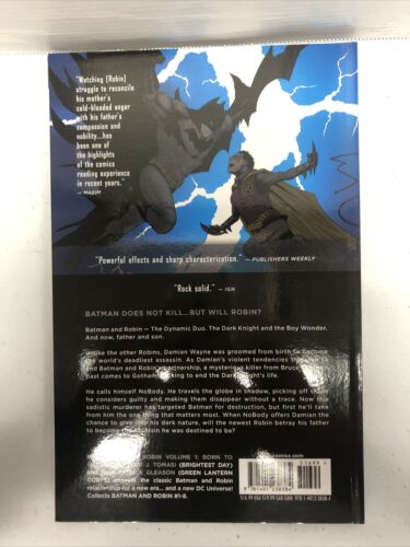 The New 52! Batman And Robin (2012) TPB Vol # 1 Born To Kill Collects #1-8