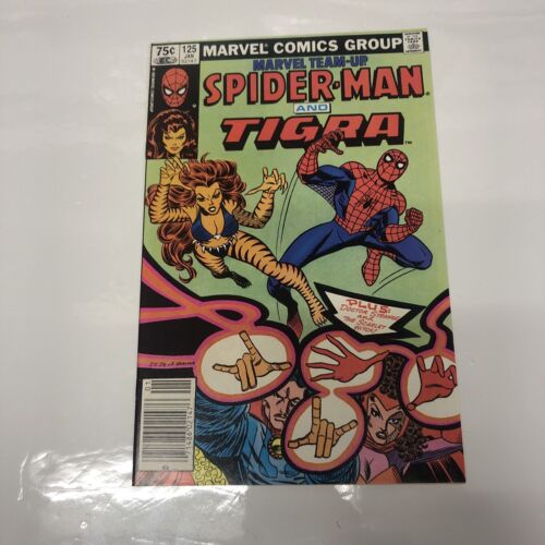 Marvel Team-Up Spider-Man Tigra (1983)