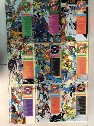 Who’s Who (1985) Consequential Set (V1-2-3) Total Of 35 Issues (F/VF) DC Comics