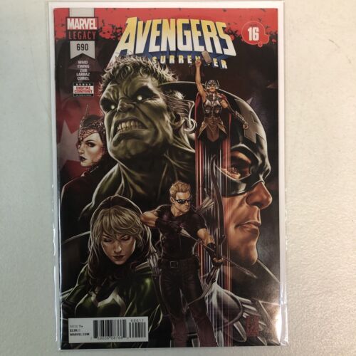 The Avengers (2017) Complete Set 672-690 (VF/NM) Marvel Legacy Comics