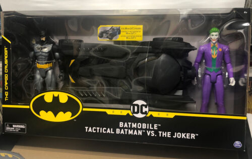 Batmobile Tactical Batman Vs The Joker | Box Size: 13”x24”x6” | DC Comics| Toy