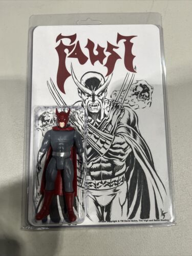 Faust Toy Signed & Sketch With Original Art Limited To