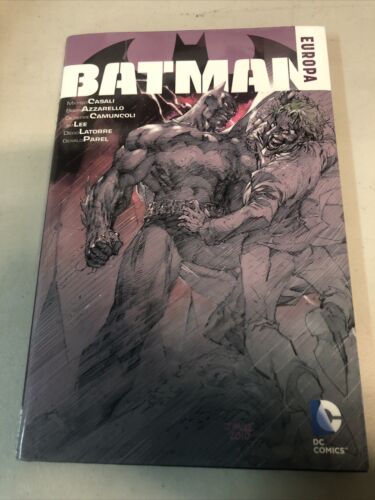 Batman Europa(2016) DC Comics HC Matteo Casali