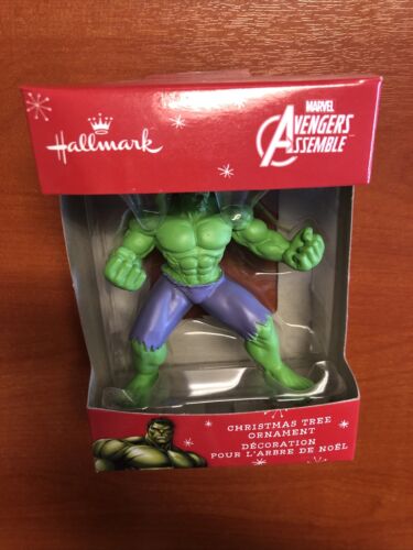 Avengers Assemble Marvel Christmas Tree Ornament HULK Rare Figure