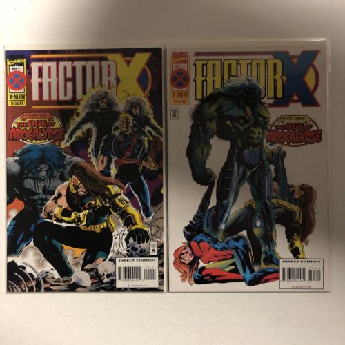 X-Men: Age Of Apocalypse storyline Lot (1995) 40 Comics (VF/NM) Complete Set Run