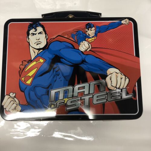 Superman Flying Tin Tote • Truth Justice And The American Way • • Vandor