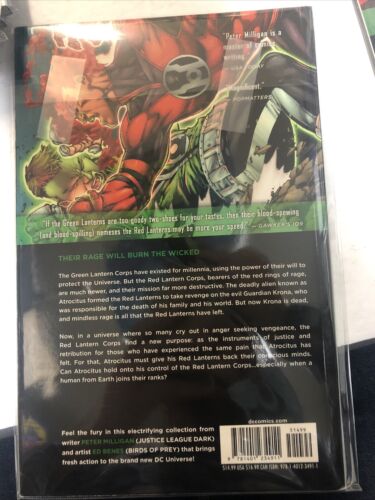 Red Lantern Vol.1: Blood And Rage (2012) DC TPB SC Peter Milligan