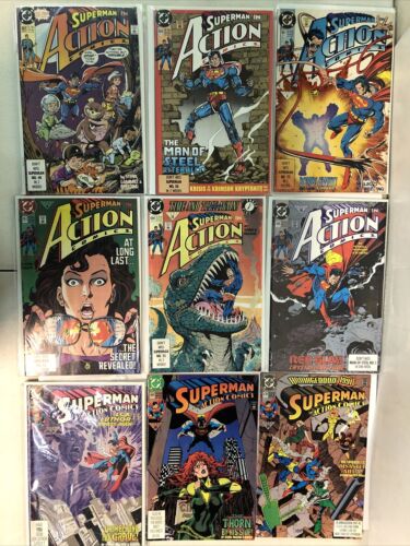 Superman Returns To Action Comics (1989) Set # 643-700 & Annual # 2-5 (VF/NM)