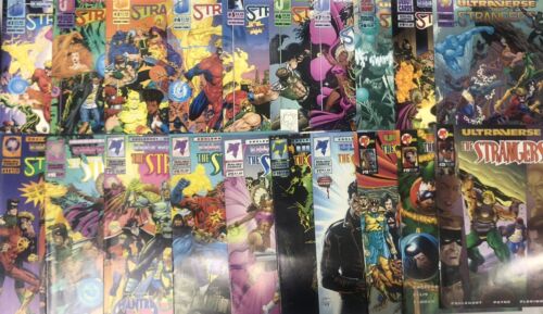 Ultraverse The Strangers (1995) Set Issue #1-24 + The Pilgrim Conundrum Saga # 1