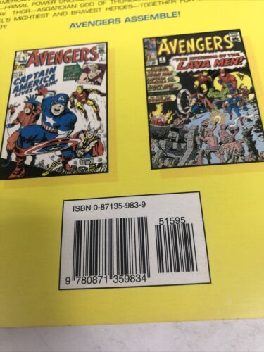 Avengers Masterworks Vol.1 (1993) Marvel SC Stan Lee