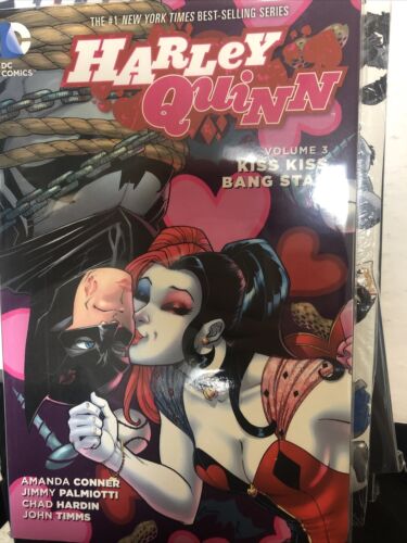 Harley Quinn Vol.3: Kiss Kiss Bang Stab (2016) Dc Comics  TPB SC Amanda Conner