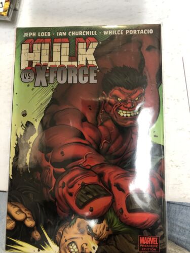 Hulk Vs X-Force Vol.4 (2010 ) Marvel TPB HC Jeph Loeb