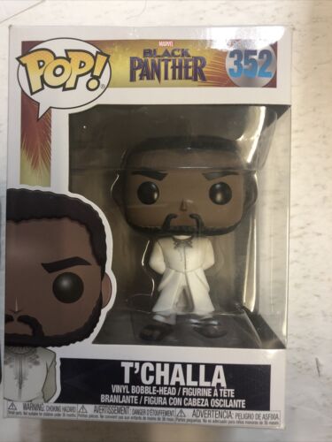 Funko Pop! Black Panther T'Challa With White Robe Vinyl Figure