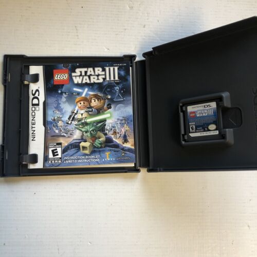 Lego Star Wars 3 (Nintendo DS)CIB Complete in box!