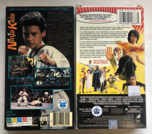 ninja kids don the dragon,Kung Fu Hustle VHS