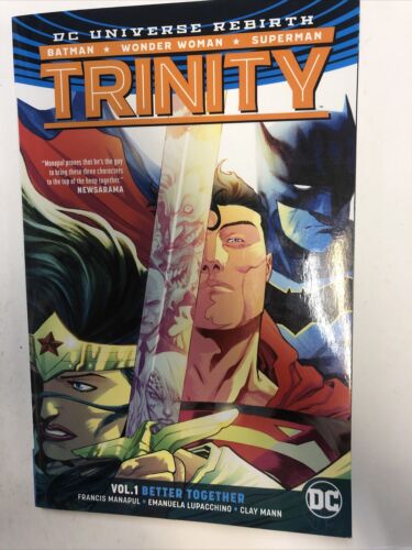 Trinity Better Together Vol.1  (2017) DC Comics TPB SC Francis Manapul