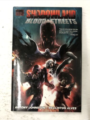 ShadowLand Blood On The Streets By Antony Johnston (2011) HC Marvel Comics