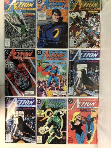 Action Comics Weekly (1987) # 584-650 Missing # 616 & 631 (F/VF) DC Comics