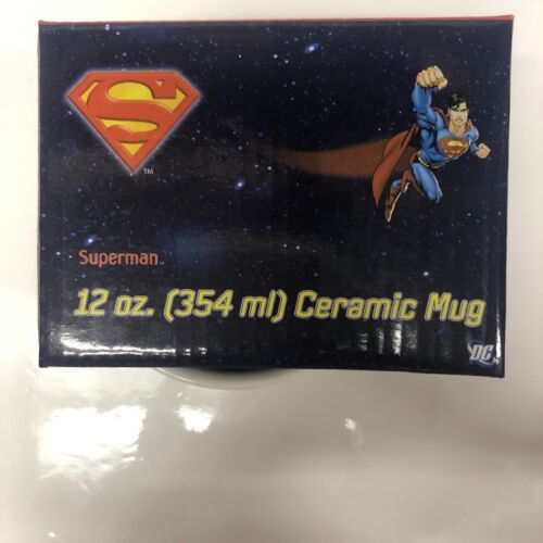 Superman • Vandor Products • Ceramic Mug • DC COMICS •Warner Bros •Made In China