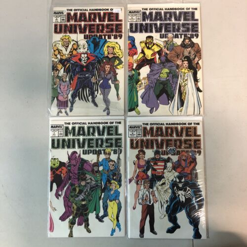 The Offical Handbook Of Marvel Universe Update’89 (1989)