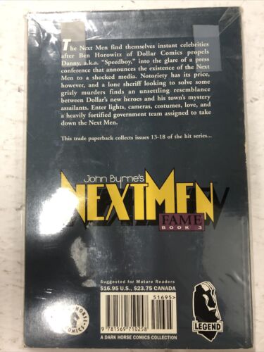 John Byrne’s Next Men Fame Book 3 (1994) TPB Dark Horse Comics