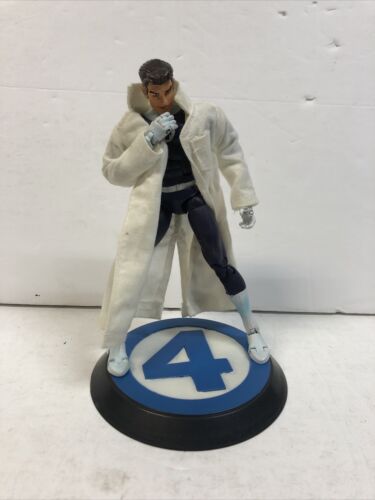 Marvel Legends Fantastic Four Box Mr Fantastic Action Figure 2004 Mint