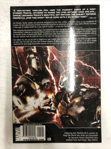 War Machine Vol.1  By Greg Pak (2009) TPB Marvel Comics