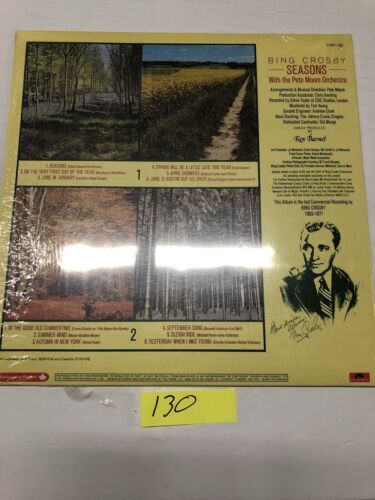 Bing Crosby Seasons Collectors Edition  Vinyl LP Album