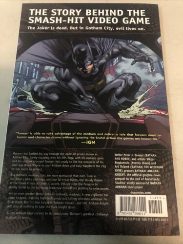 Batman: Arkham Knight  Vol.1 (2015) DC Comics TPB Tomasi