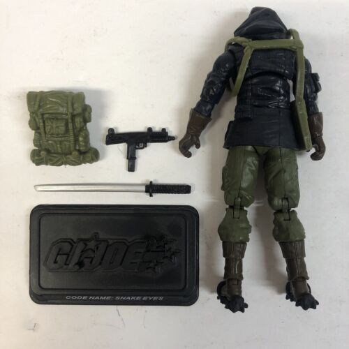 GI Joe 25th Anniversary SNAKE-EYES v35 Hasbro 2008 Complete Mint