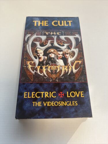 The Cult VHS Electric Love | Polygram | She Sells Sanctuary Rain Revolution 30mi