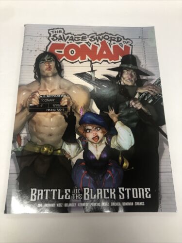 The Savage Sword Of Conan : Battle Of The Black Stone (2024) Mag • Titan Comics