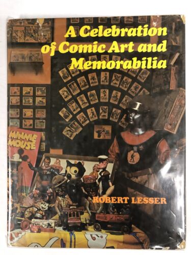 A Celebration Of Comic Art And Memorabilia HC Hardcover (1975) Robert Lesser