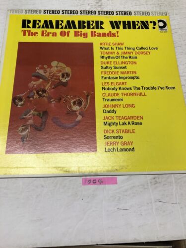 Remember When The Era Of The Big Bands Vinyl  LP Album