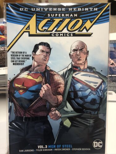 Superman Action Comics Vol.3 Men Of Steel (2017) DC TPB SC Dan Jurgens