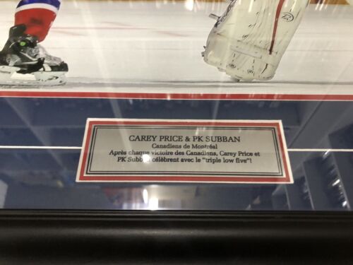 Carey Price • Pk Subban • Montréal Canadiens •Hockey• Legendary Triple Low Five