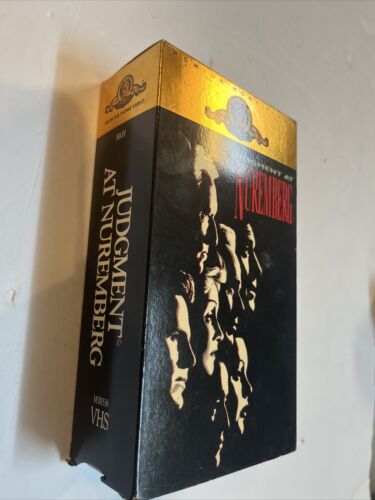 Judgment at Nuremberg (VHS, 2-Tape Set)  Spencer Tracy • Burt Lancaster | MGM/UA