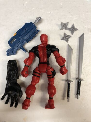 Marvel Super Hero Mashers Deadpool (2014) Hasbro Action Figure Complete Mint