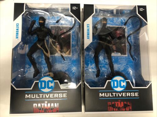 DC MULTIVERSE  • CAT WOMAN  7 INCH ACTION FIGURE •TODD McFARLANE• THE BATMAN NEW