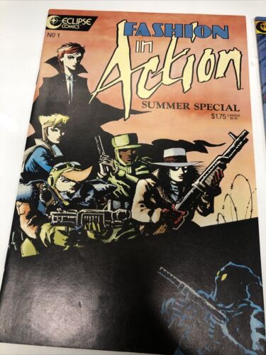 Fashion In Action (1986) Summer Special # 1 • Winter Special # 1 •Eclipse Comics