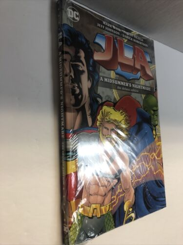 JLA: A Midsummer’s Nightmare Deluxe Edition HC By Mark Waid (NM) Sealed