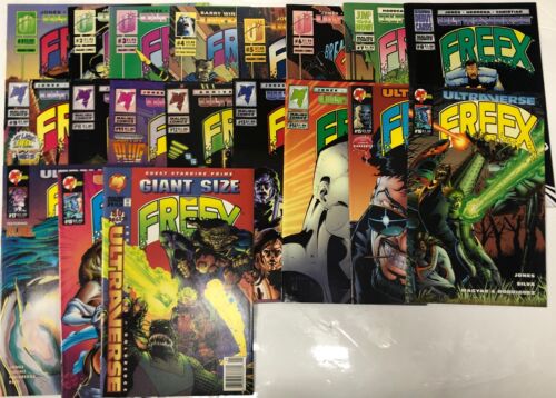 Giant Size Freex (1993) Set Issue # 1-18 + # 1 Annual • Malibu Comics • Jones •