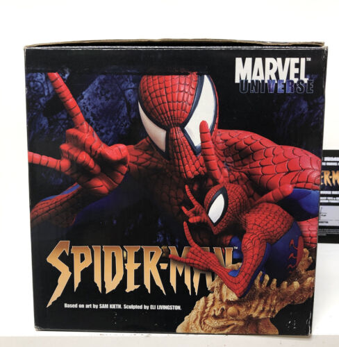 Spider-Man Marvel Universe Bust Statue | 224/5000 | Sculpted By Livingston