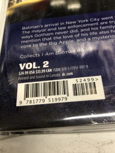 I Am Batman Welcome To New York (2023) DC Comics HC John Ridley