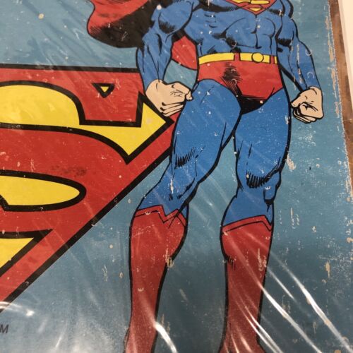 Superman Hobby Lobby Metal Poster • Wall Decor • DC Comics