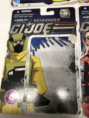 GI Joe (2008) (2011) Dossier • Cards • Made In China • 2 Sets •Renegades• Zartan