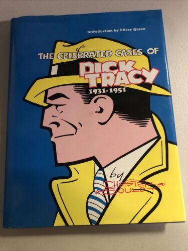 The Celebrated Cases Of Dick Tracy  (1990) HC • Ellery Queen • Herb Galewitz