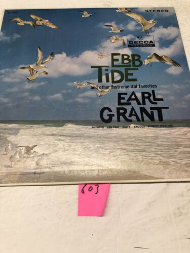 Earl Grant. Ebb Tide Vinyl LP Album